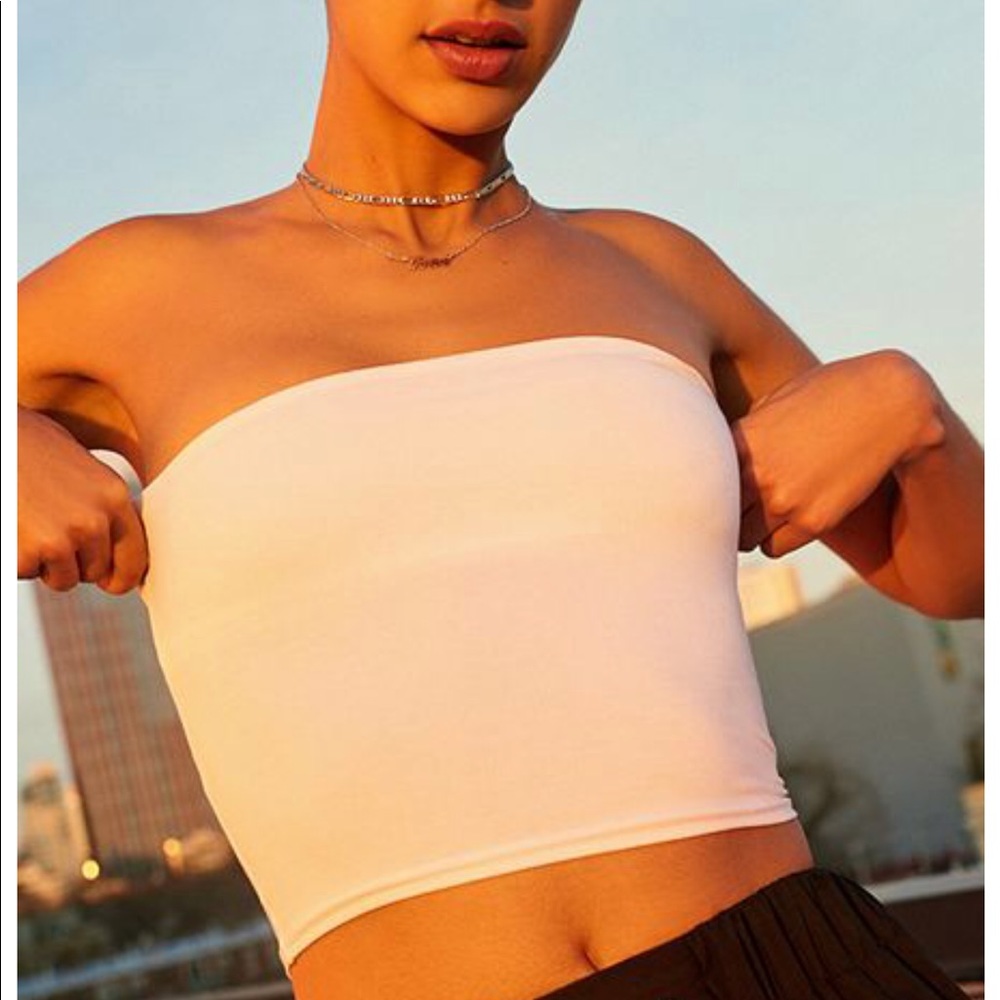 Urban Outfitters White Tube Top